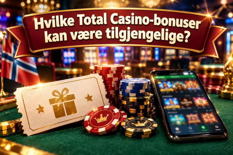 Hvilke Total Casino-bonuser kan være tilgjengelige?