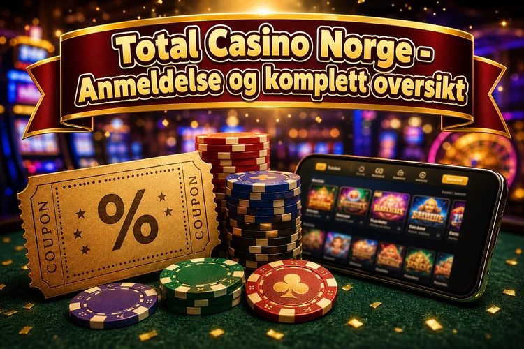 Total Casino Norge - Anmeldelse og komplett oversikt
