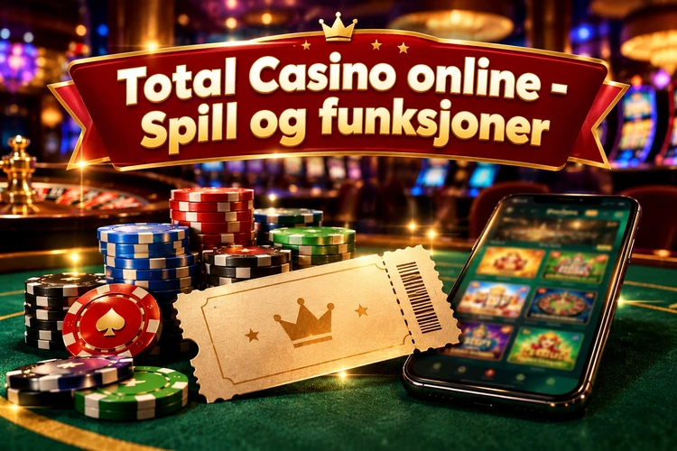 Total Casino online - Spill og funksjoner
