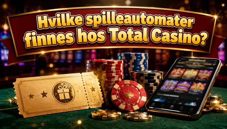 Hvilke spilleautomater finnes hos Total Casino?