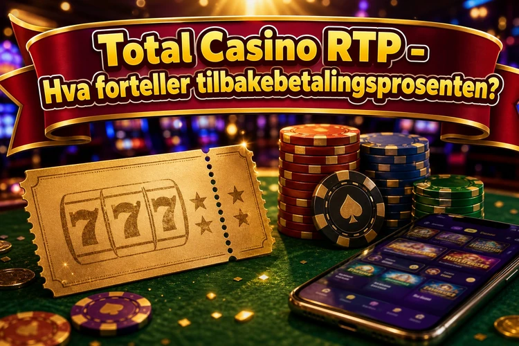 Total Casino RTP - Hva forteller tilbakebetalingsprosenten?